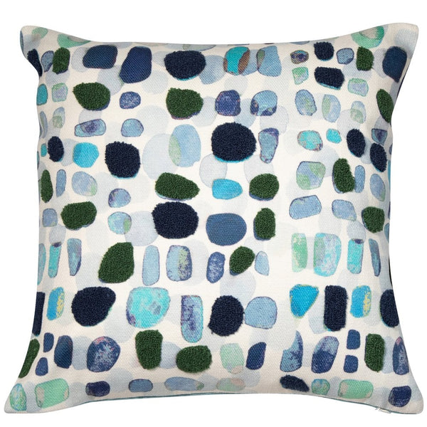 Alfie Cushion Blue - Malini