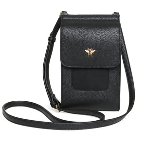 Mini Bloomsbury Crossbody Bag - Black - Fine & Sandy