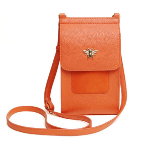 Mini Bloomsbury Crossbody Bag - Orange - Fine & Sandy