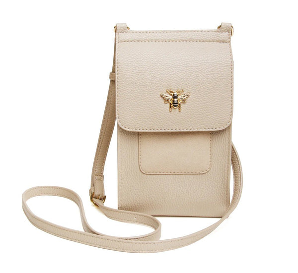 Mini Bloomsbury Crossbody Bag - Stone - Fine & Sandy