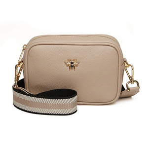 Mini Mayfair Crossbody Bag - Stone - fineandsandy