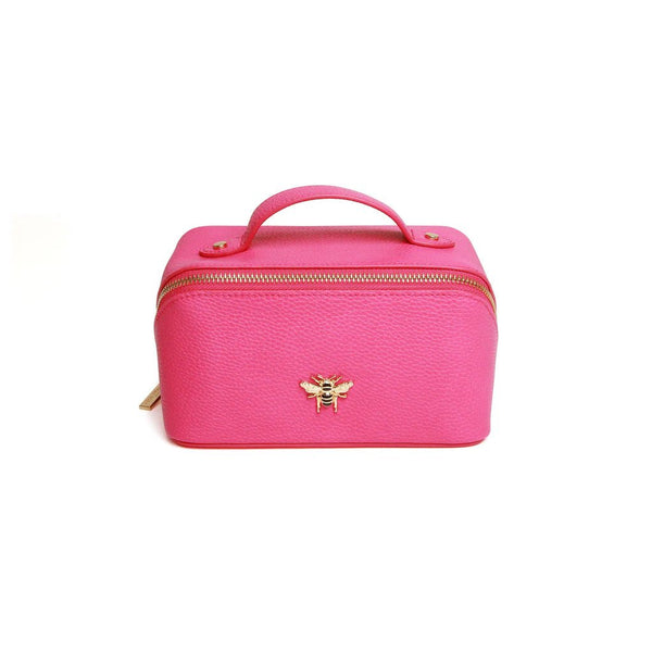 Mini Train Case - Hot Pink - fineandsandy