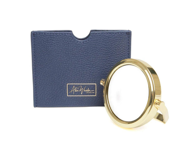 Mirror & Pouch - Navy - fineandsandy