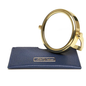 Mirror & Pouch - Navy - fineandsandy