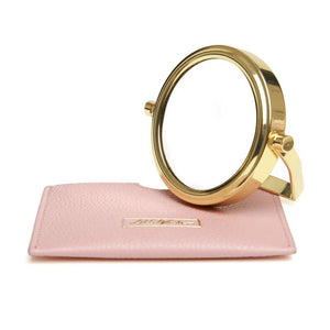 Mirror & Pouch - Pink - fineandsandy