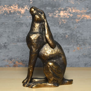 Moondaisy Hare - Bronze Effect - fineandsandy