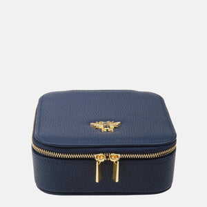 Navy Jewellery Box - fineandsandy