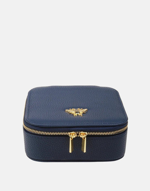 Navy Jewellery Box - fineandsandy