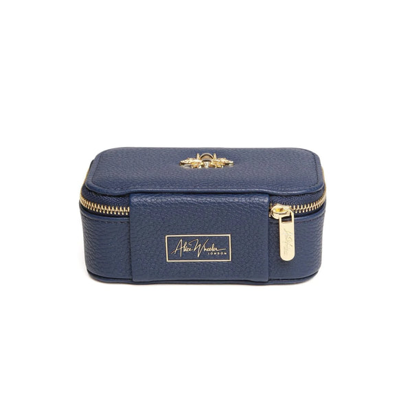 Mini Navy Jewellery Box