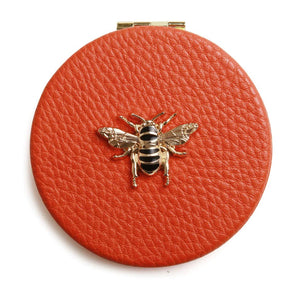 Orange Round Compact - fineandsandy