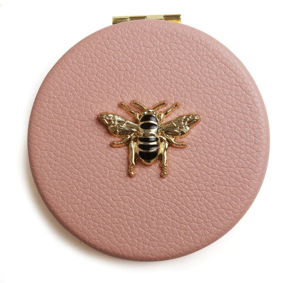 Pink Round Compact - fineandsandy