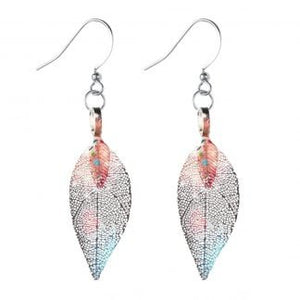 Pure Leaf Earrings - Galaxy - fineandsandy