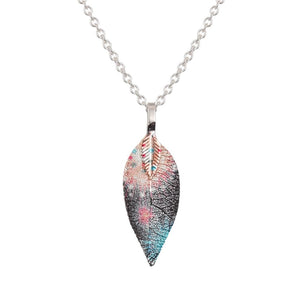 Pure Leaf Necklace - Galaxy - fineandsandy