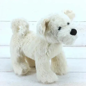Snuggly Cream Puppy Dog For Babies Small