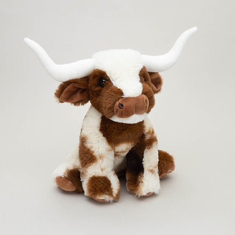 Small Longhorn Texas Cream & Brown Coo - fineandsandy