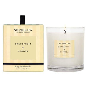 Stoneglow Grapefruit and Mimosa Scented Candle - fineandsandy