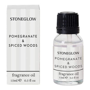 Stoneglow Pomegranate And Spiced Woods Mist Diffuser Essential Oil (15ml) - fineandsandy