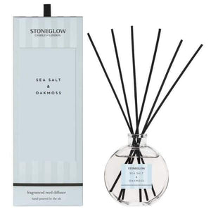 Stoneglow Sea Salt and Oak Moss Scented Reed Diffuser - fineandsandy