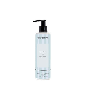 Stoneglow Sea Salt & Oakmoss Scented Hand & Body Lotion - fineandsandy