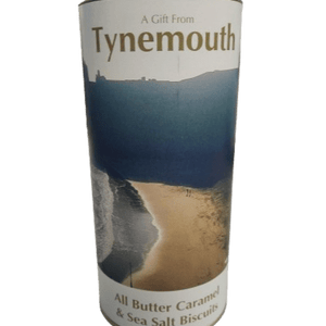 Tynemouth Drum of All Butter Caramel & Sea Salt Biscuits - 160g - fineandsandy