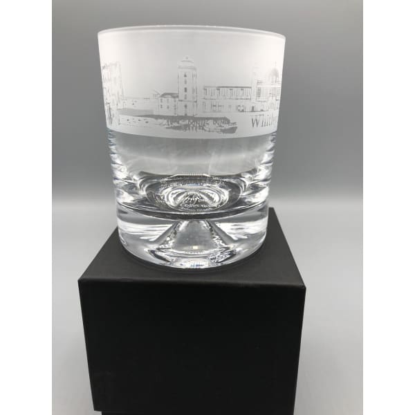 Tynemouth & Whitley Bay Scenes Whisky Glass - fineandsandy