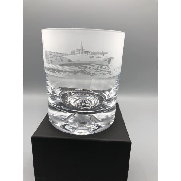 Tynemouth & Whitley Bay Scenes Whisky Glass - fineandsandy