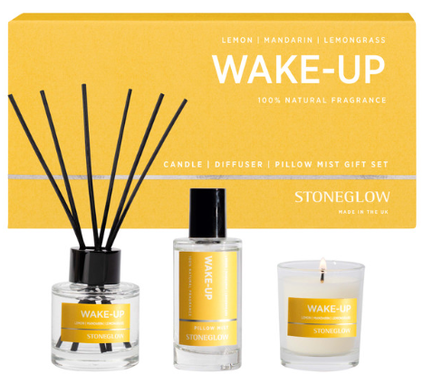 Wake Up - Wellbeing Gift Set - Lemon, Mandarin, Lemongrass