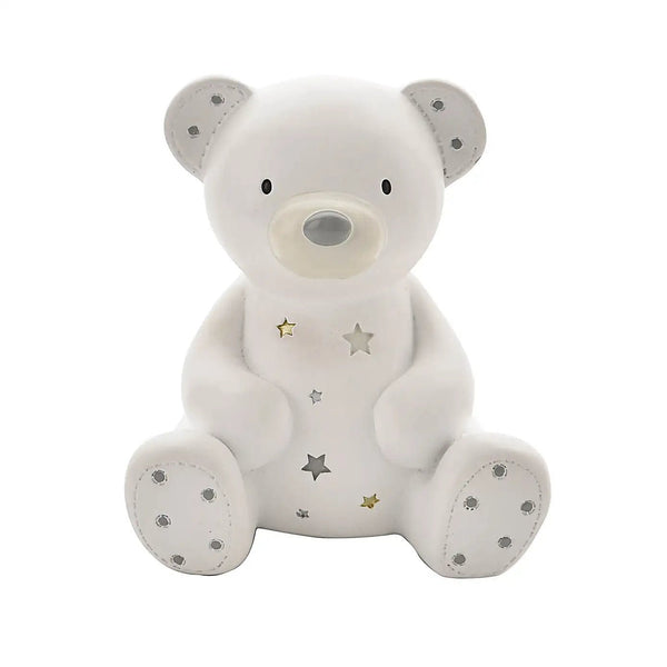 White Teddy Money Box - fineandsandy