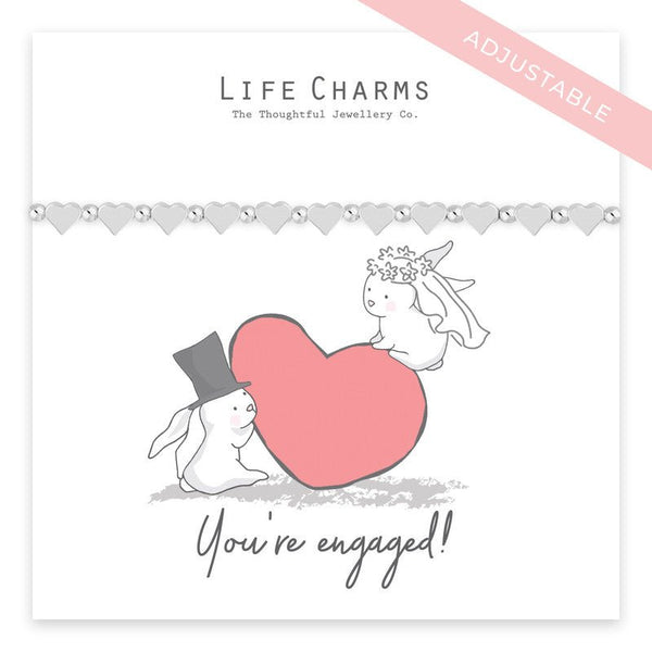 You're Engaged Bracelet - fineandsandy