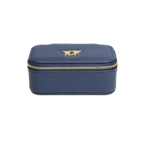 Mini Navy Jewellery Box