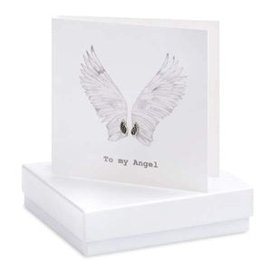 Angel Wings Earring Card - Jewellery - Earrings