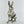 Antique Effect Silver Coloured Buttercup Hare