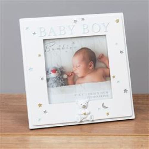 Baby Boy Photo Frame 4" x 4"