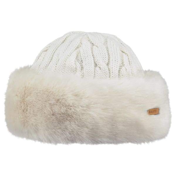 BARTS - Fur Cable Band Hat White - Hats