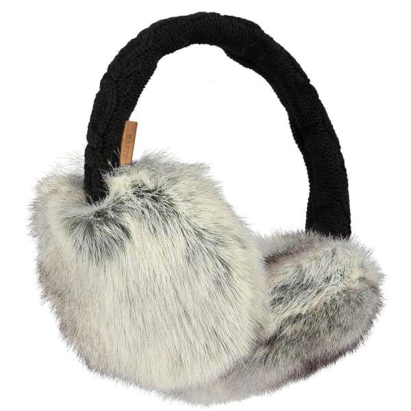 Barts Faux Fur Earmuffs In Heather Brown