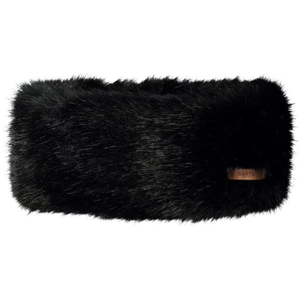 BARTS Fur Headband In Black