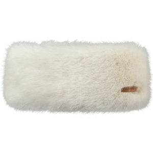 BARTS Fur Headband In White