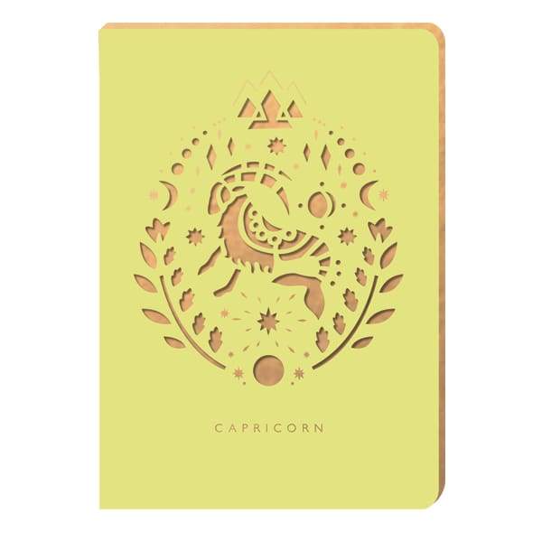Capricorn Notebook - A6 Size - Notebook