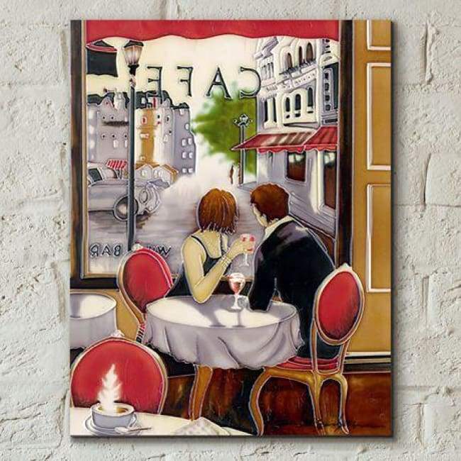 Ceramic Tile - After Hours by B Heighton 11x14"