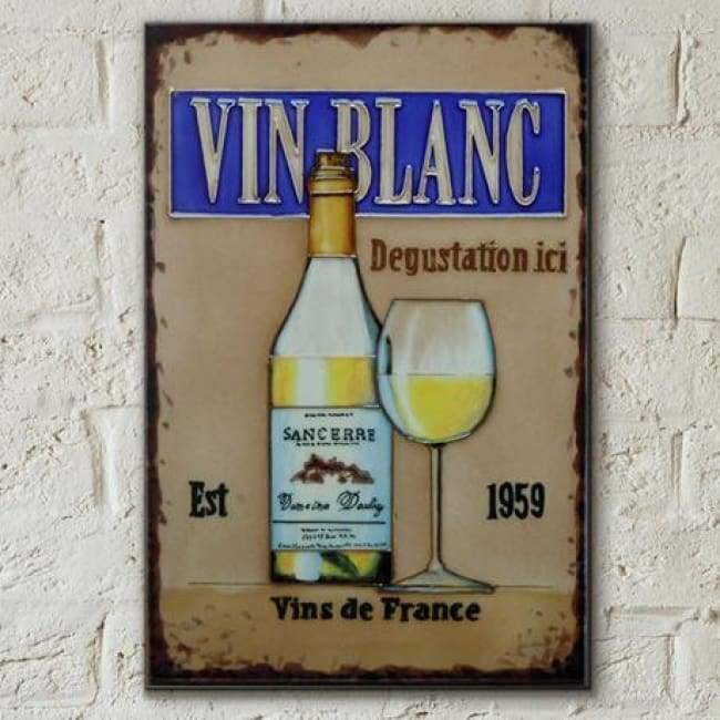 Ceramic Tile - Vin Blanc by Martin Wiscombe (8"x12")