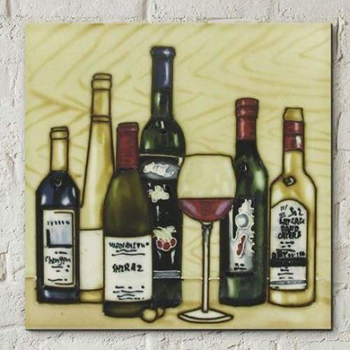 Ceramic Tile - Vineyards Collection (8"x8")