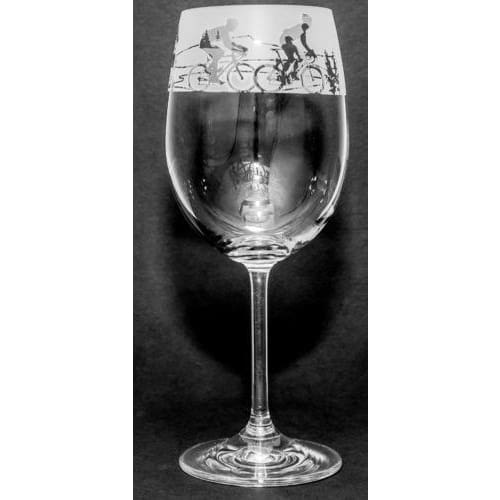 Cycling Design Wine Glass (350ml)