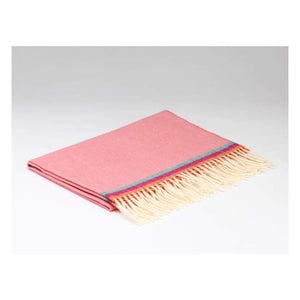 Flamingo Pink Baby Blanket - Merino Lambs Wool by McNutt