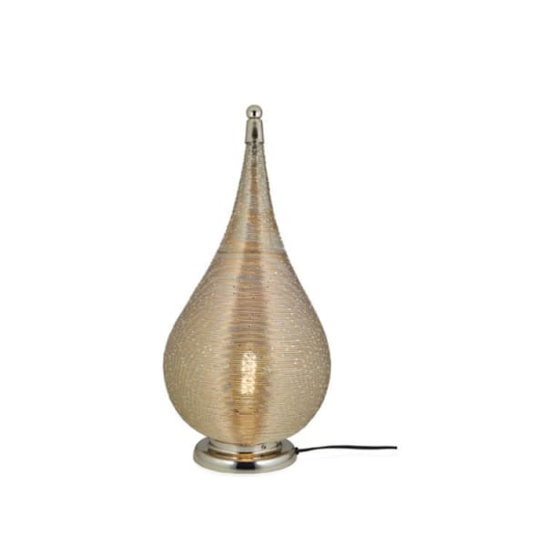 Large Moroccan Style Coil Lamp