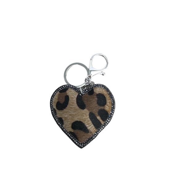 Leopard print keyring by Peace of Mind