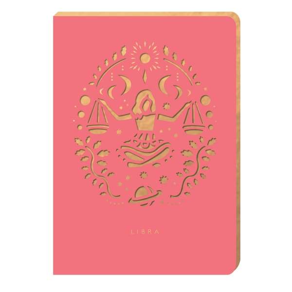 Libra Star-Sign Notebook - A6 - Notebook