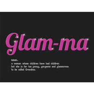 Metal Sign Mini Glam Ma By The Original Metal Sign Company - Metal Sign