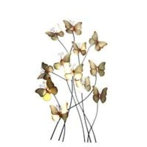Metal Wall Art Butterfly Bunch Cool Grey Please contact the store for Shipping cost