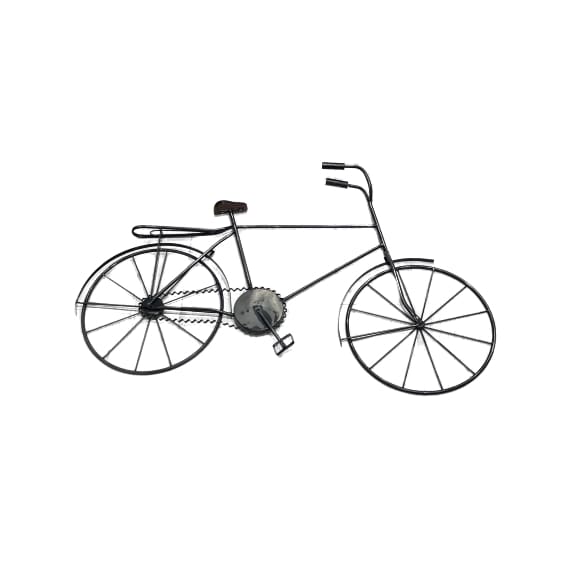 Metal Wall Art - Gents Bicycle Please contact store for on-line orders to find out shipping cost