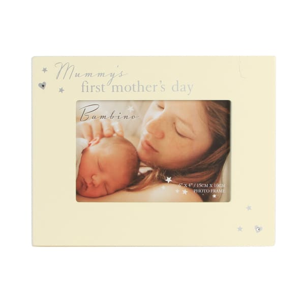 Mummy's 1st Mothers Day - 6" x 4" Photo Frame By Bambino  